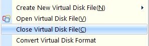 DiskGenius 关闭 vhd
